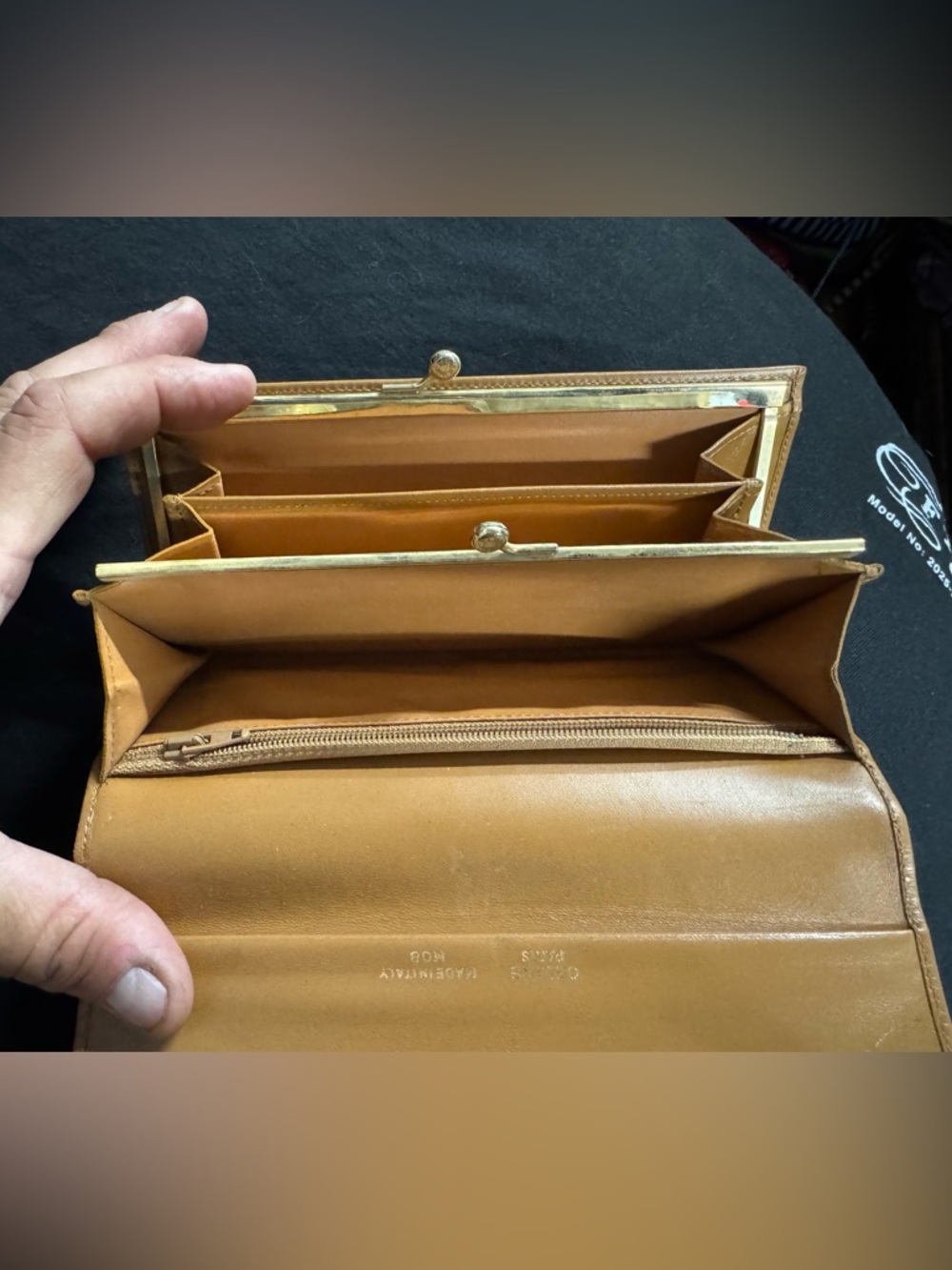 Vintage Celine M08 Paris Macadam Canvas Long Wallet Made in Italy - Picture 10 of 15